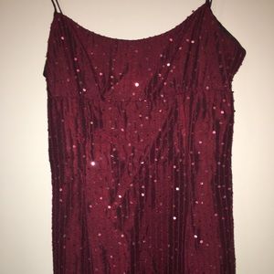 Nanette Lepore cocktail dress, burgundy 6
